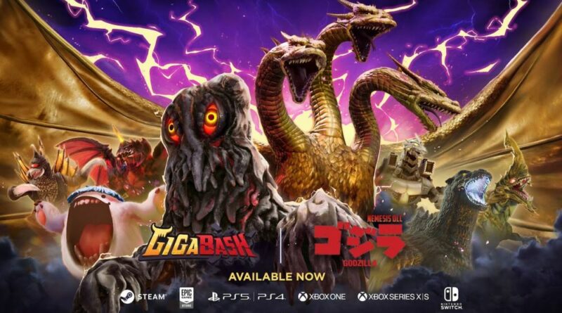 GigaBash Announces Launch of King Ghidorah And Hedorah DLC – The Tokusatsu Network